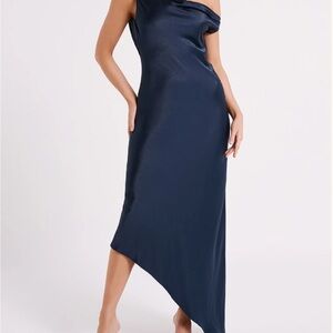 NWT Meshku Yvette Dress Navy XS